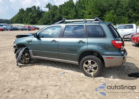 2006 Mitsubishi Outlander Ls z USA, uszkodzony, nr VIN JA4LX31F86U048807